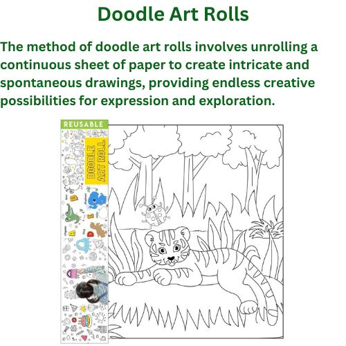 Reusable Doodle Art Roll